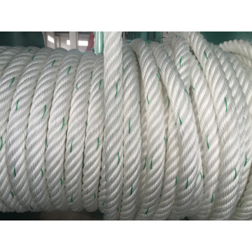 Corda química do PE da corda do poliéster da corda dos PP da corda da amarração da corda 6 que amarra a corda do PE da corda do poliéster